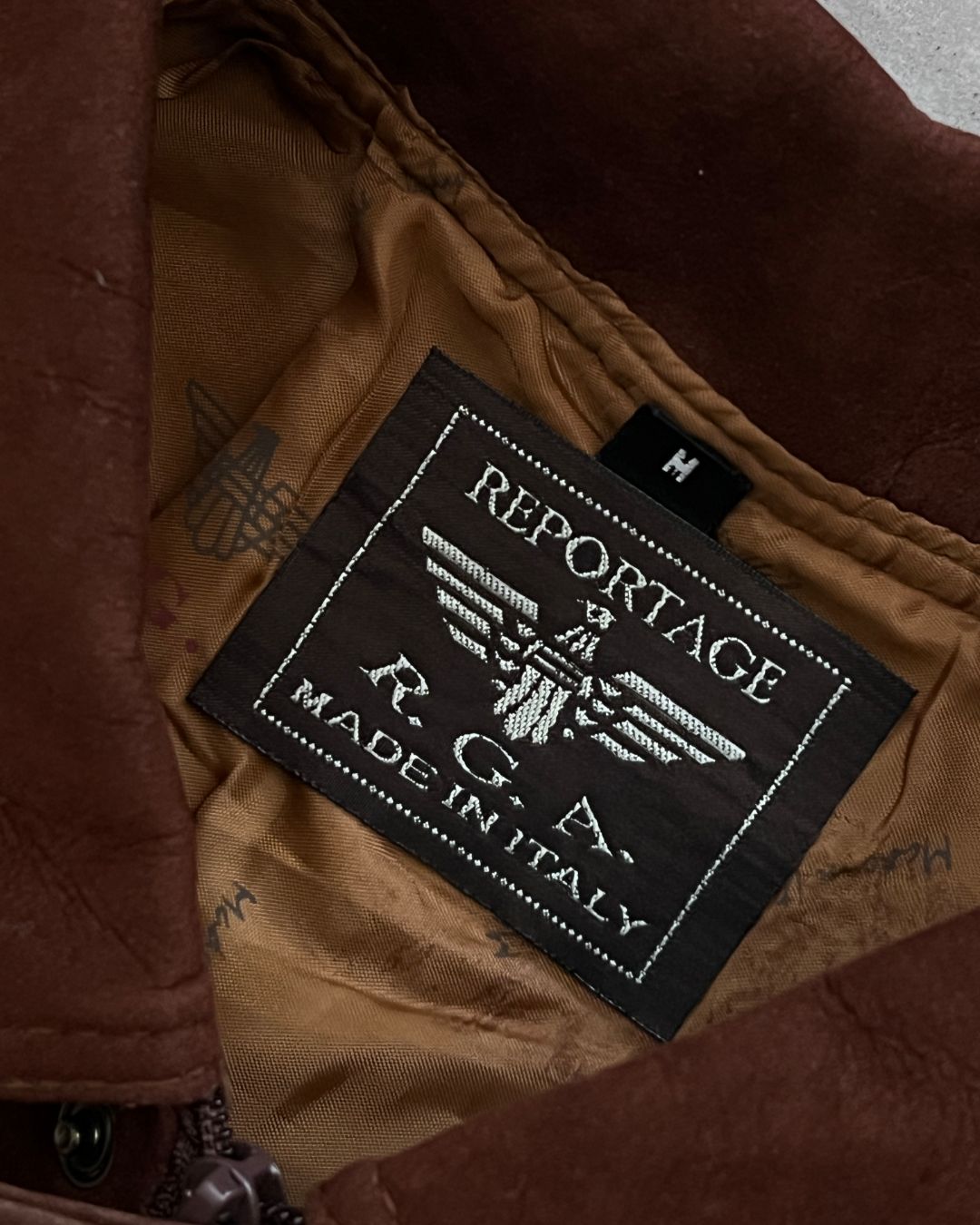 ITALIAN BOMBER JACKET (M)