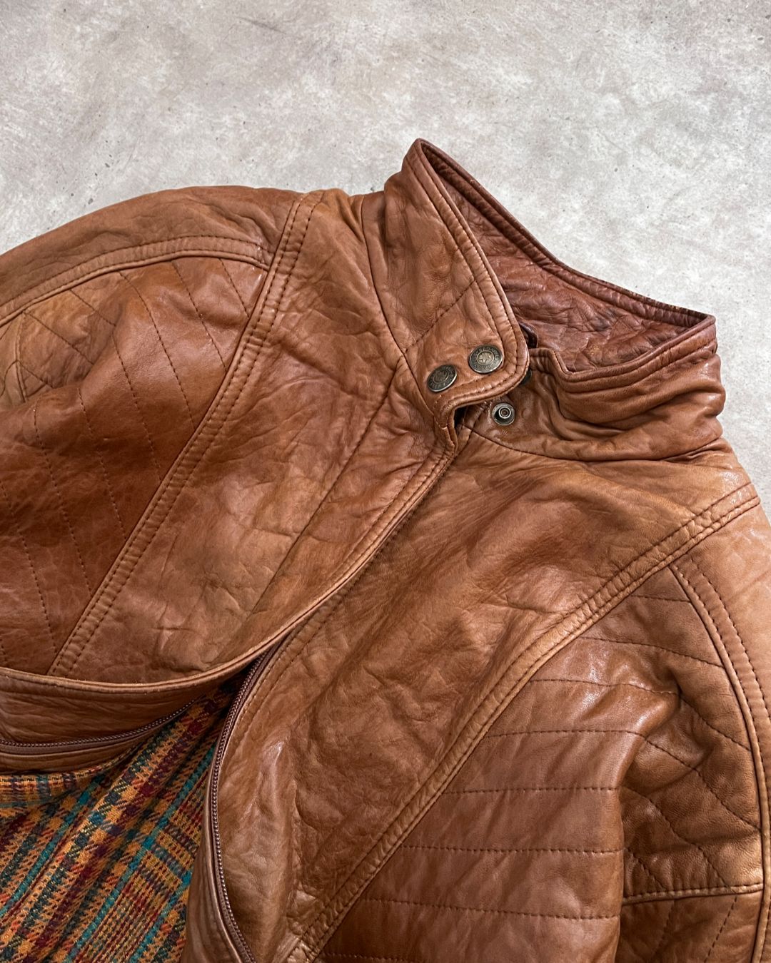 COWBOY LEATHER JACKT PREMIUM (S)