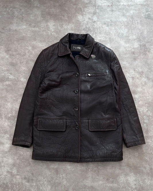 911 LAMBSKIN LEATHER JACKET (S)