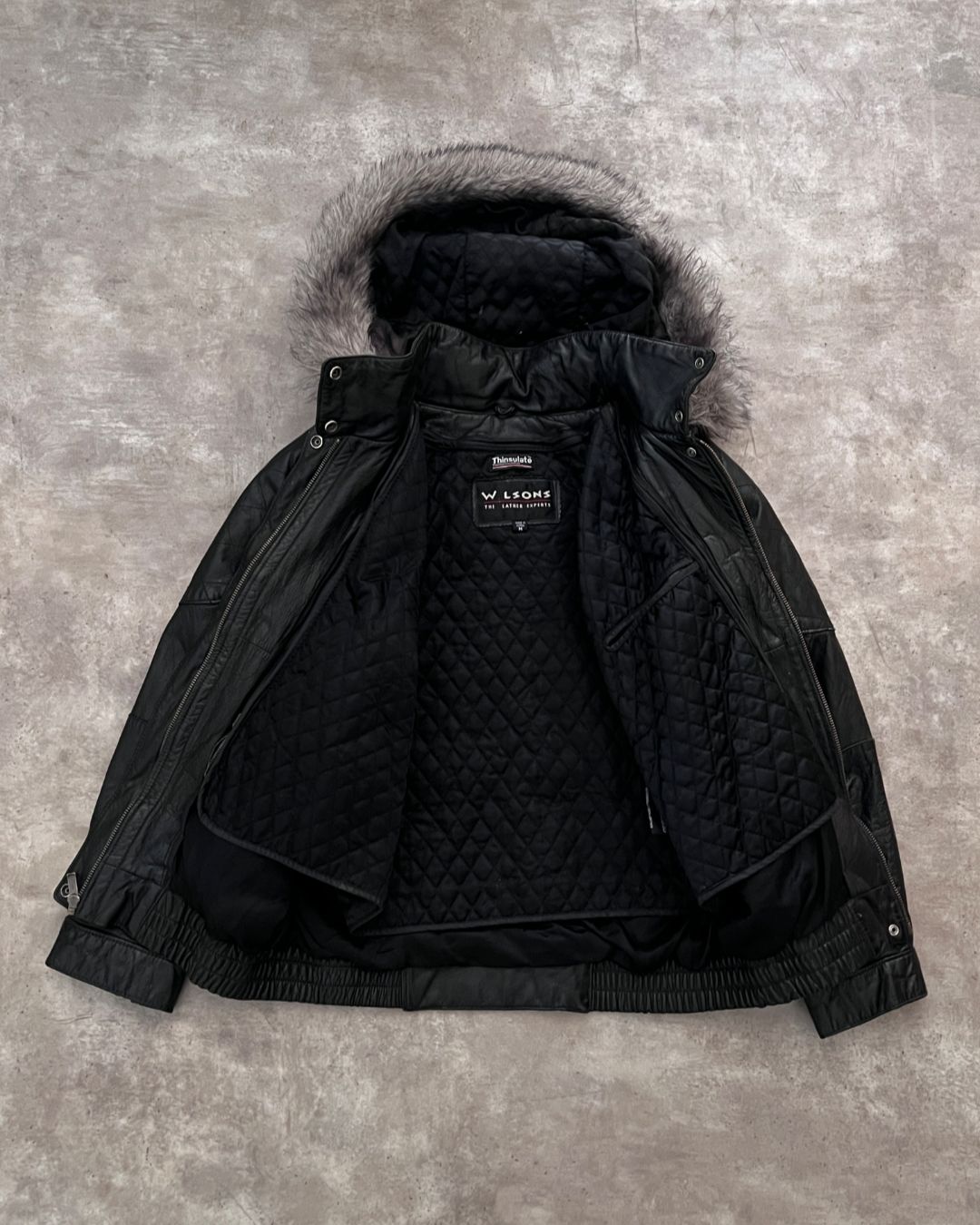 KOREAN LEATHER JACKET (S)