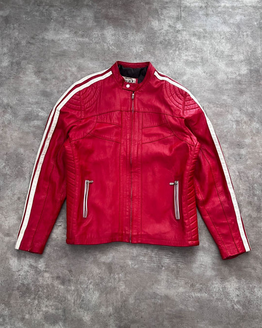 RED RACER LEATHER JACKET (L)