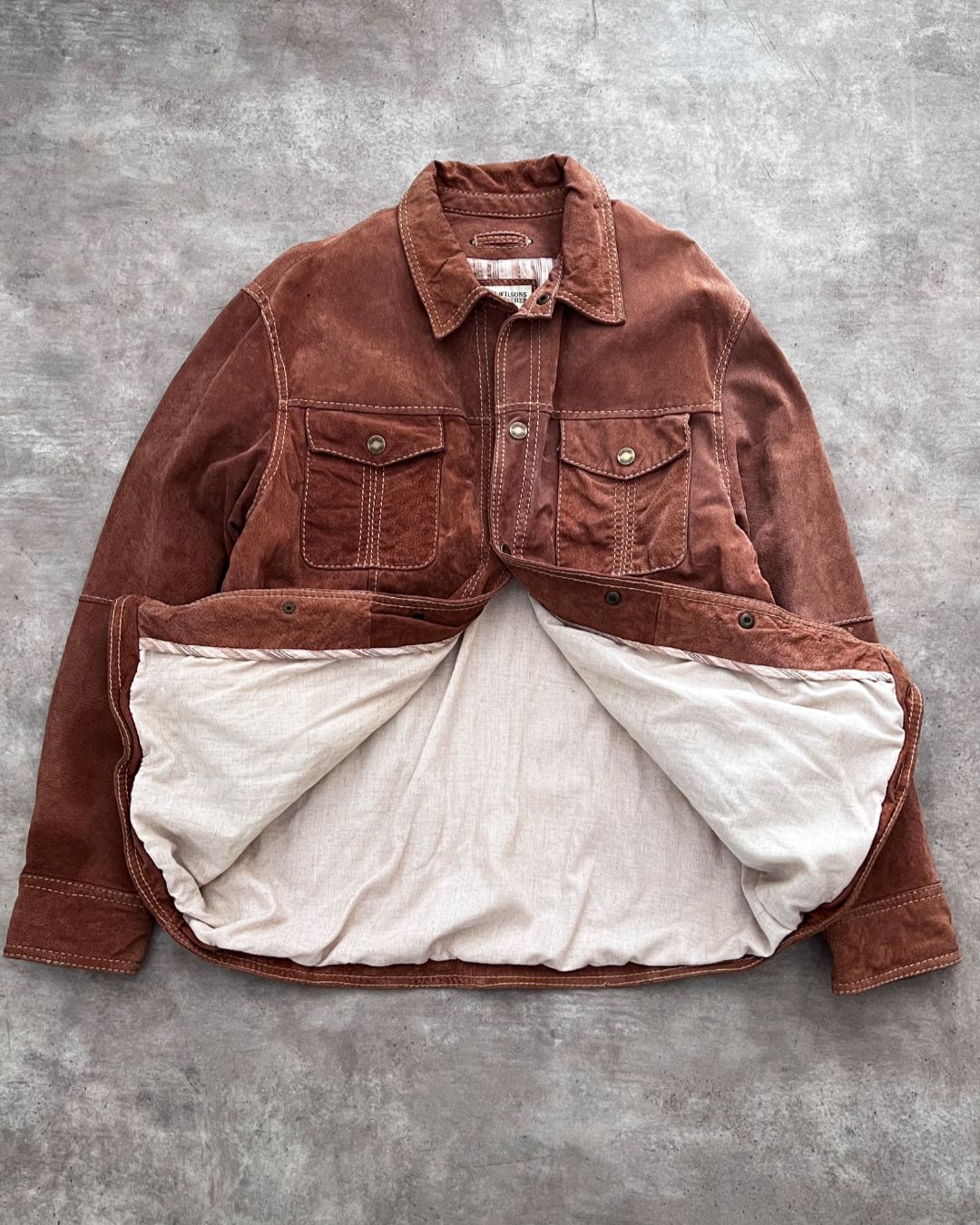 COWBOY LEATHER HUNTER JACKET (L/XL)