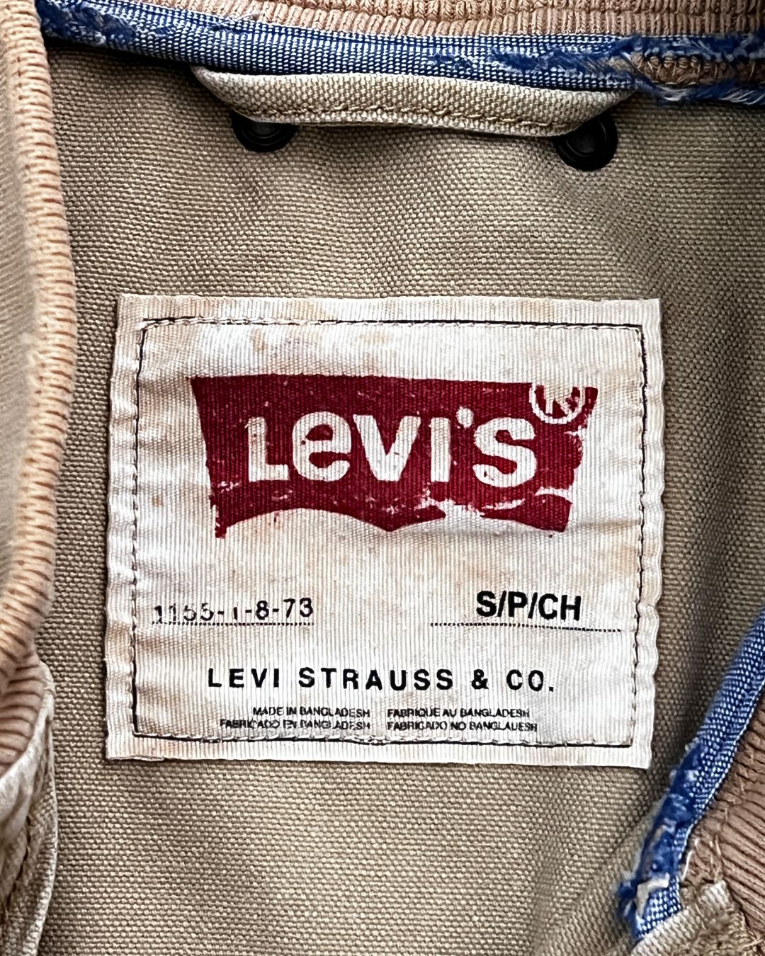 COWBOY BOMBER JACKET LEVI'S (S)