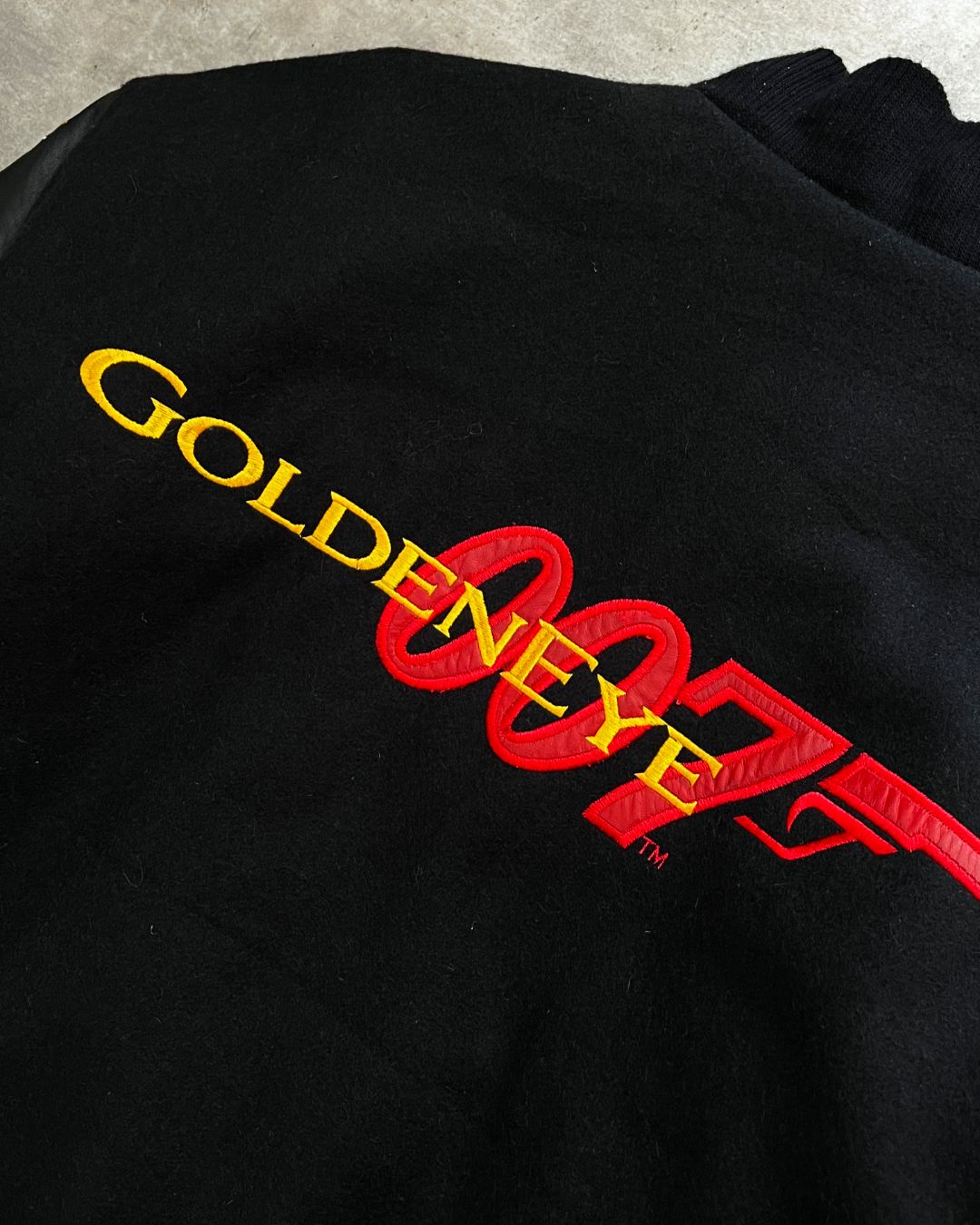 LEATHER JACKET GOLDEN EYE 007 - 90'S (L)