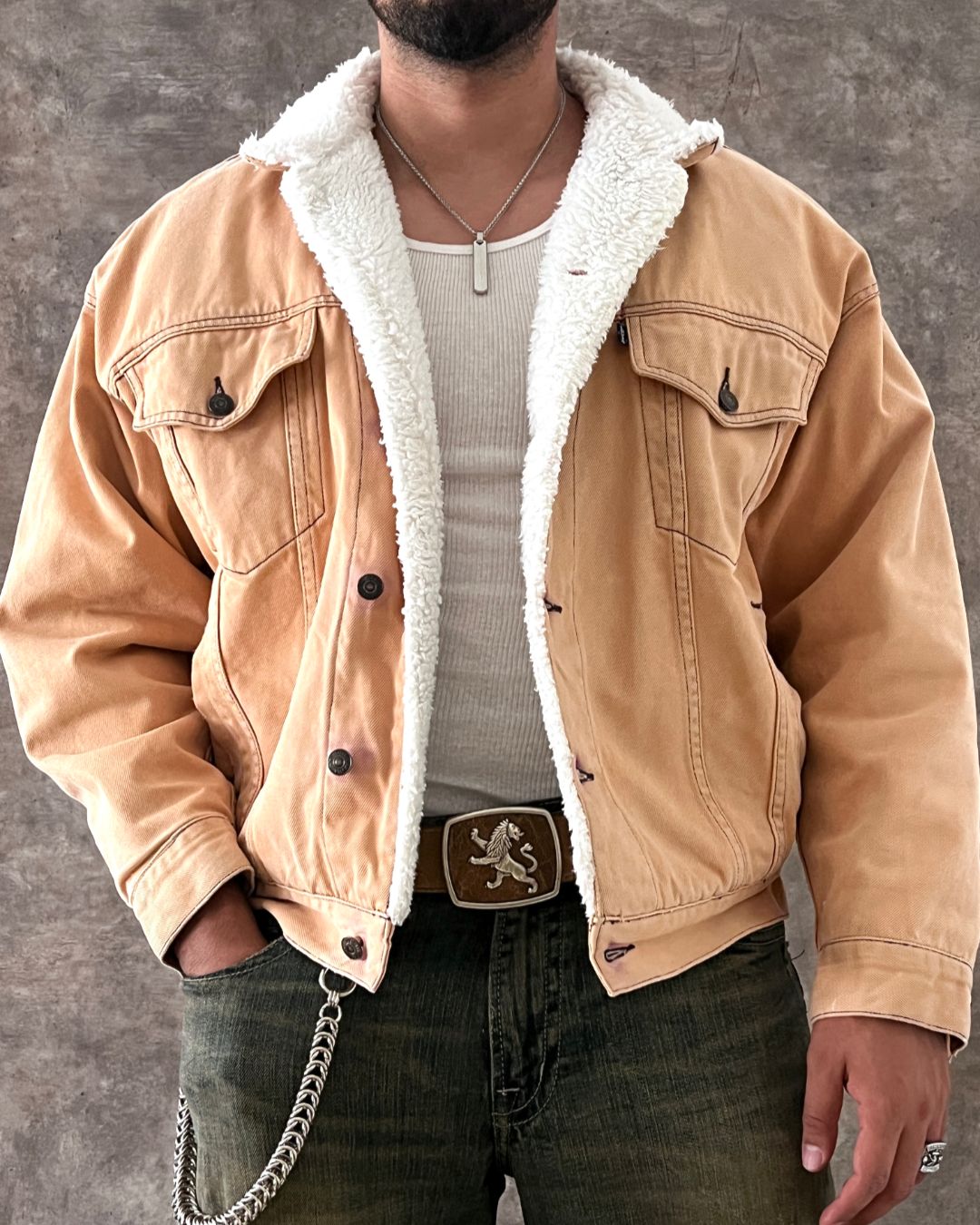 VINTAGE TRUCKER JACKET LEVI'S (M)