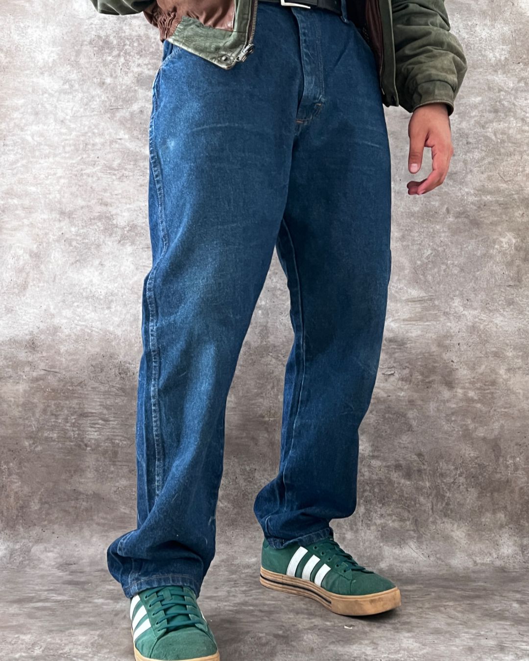 RUSTLER WORK JEANS (38X30)