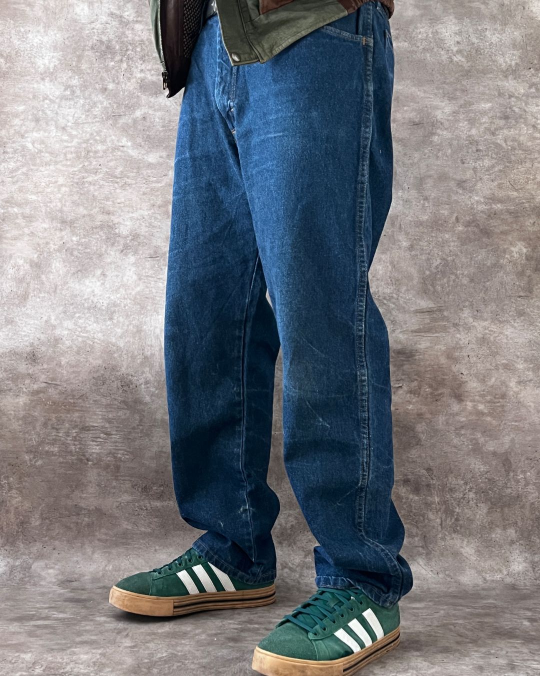 RUSTLER WORK JEANS (38X30)