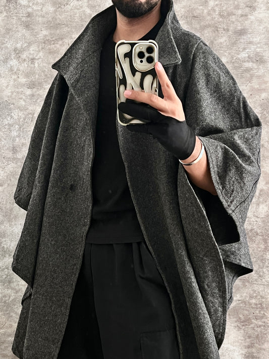 Capa Gris de Wool (Unitalla)