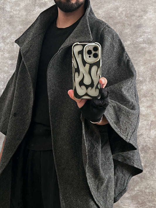 Capa Gris de Wool (Unitalla)