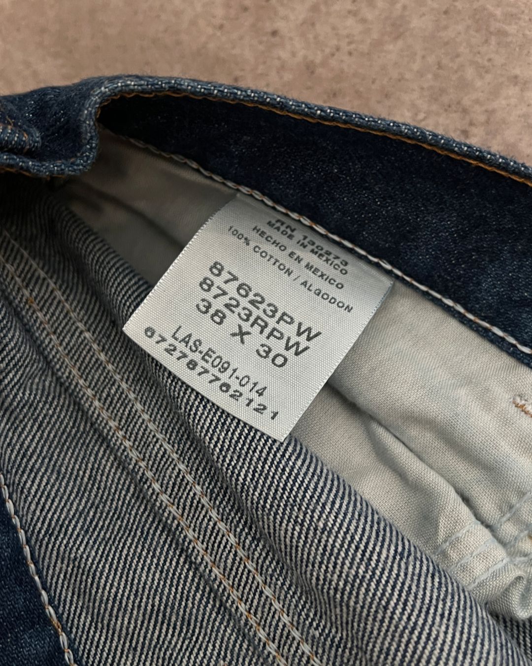 RUSTLER WORK JEANS (38X30)