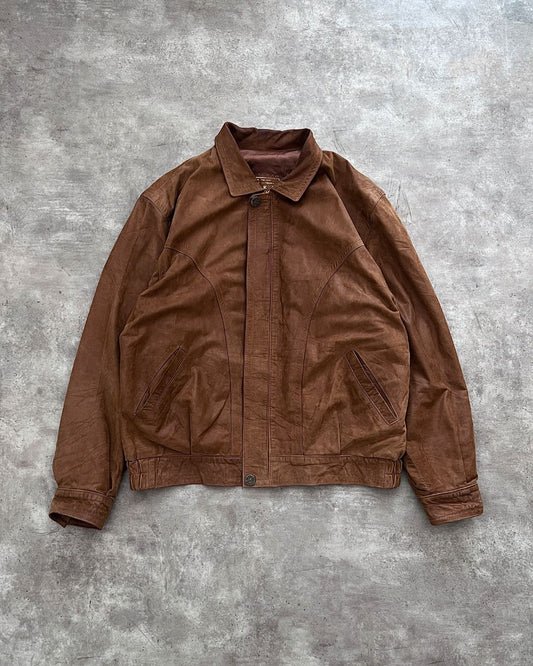 ITALIAN COWBOY LEATHER JACKET (L)