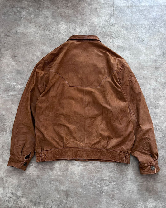 ITALIAN COWBOY LEATHER JACKET (L)