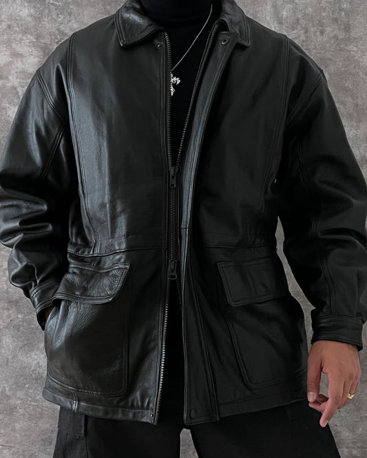PREMIUM LEATHER HUNTER JACKET (M)