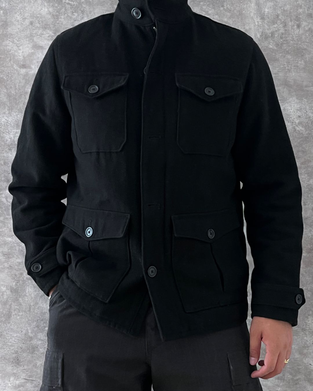 ABRIGO DE LANA OLD NAVY (M)