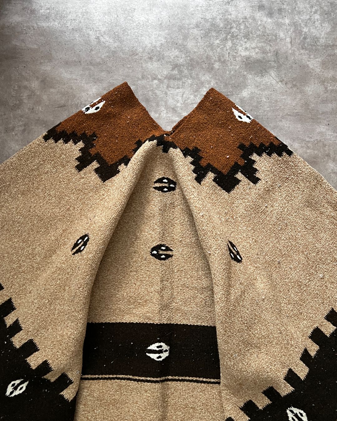 PONCHO LANA ETHNIC (Unitalla)