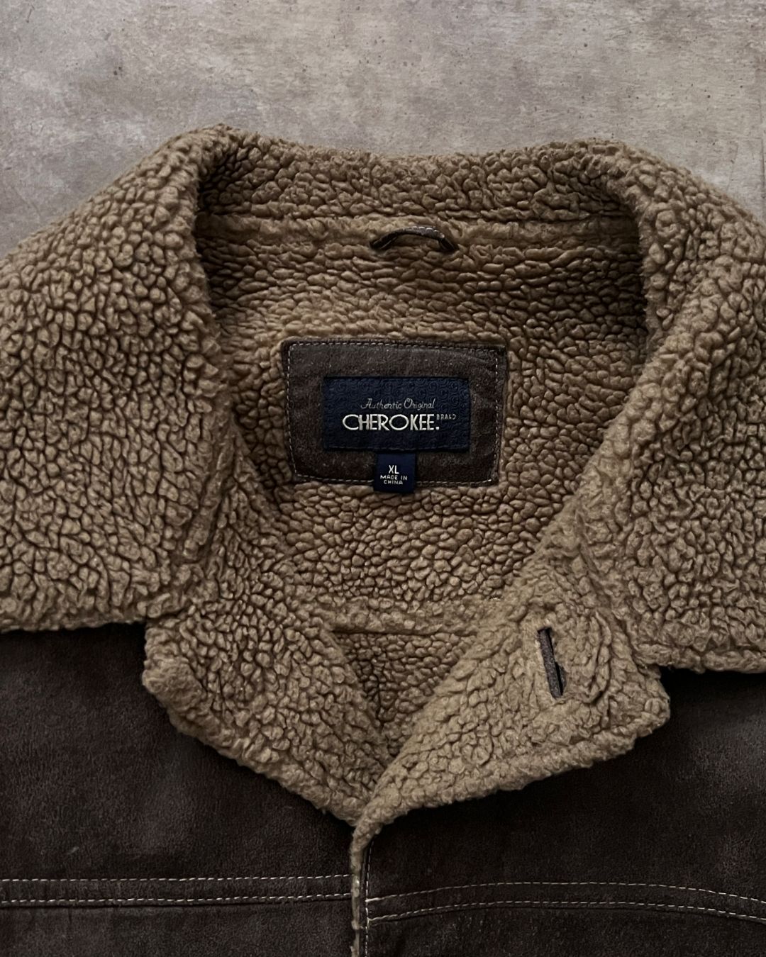 COWBOY LEATHER WESTERN JACKET (XL)