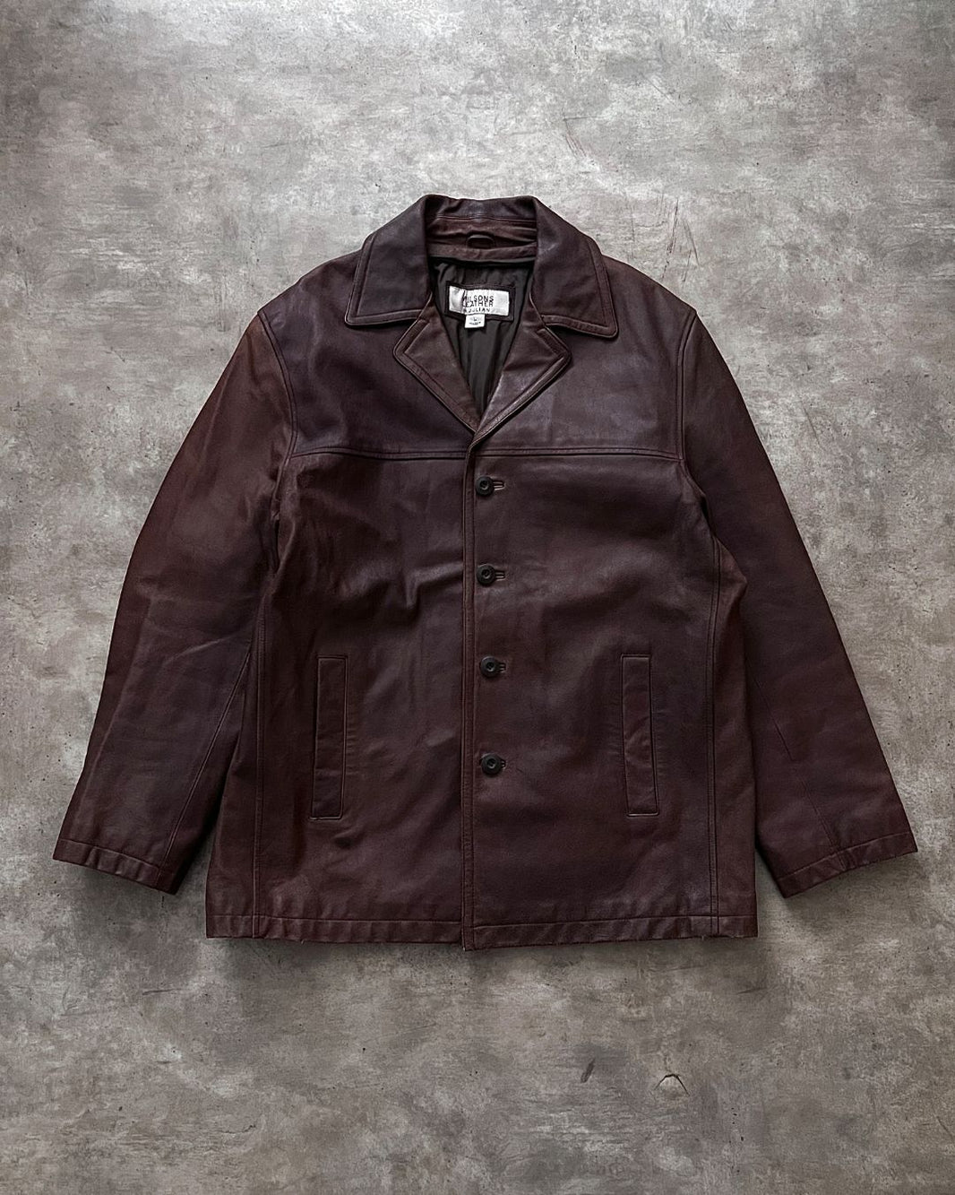 LEATHER HUNTER JACKT (L)