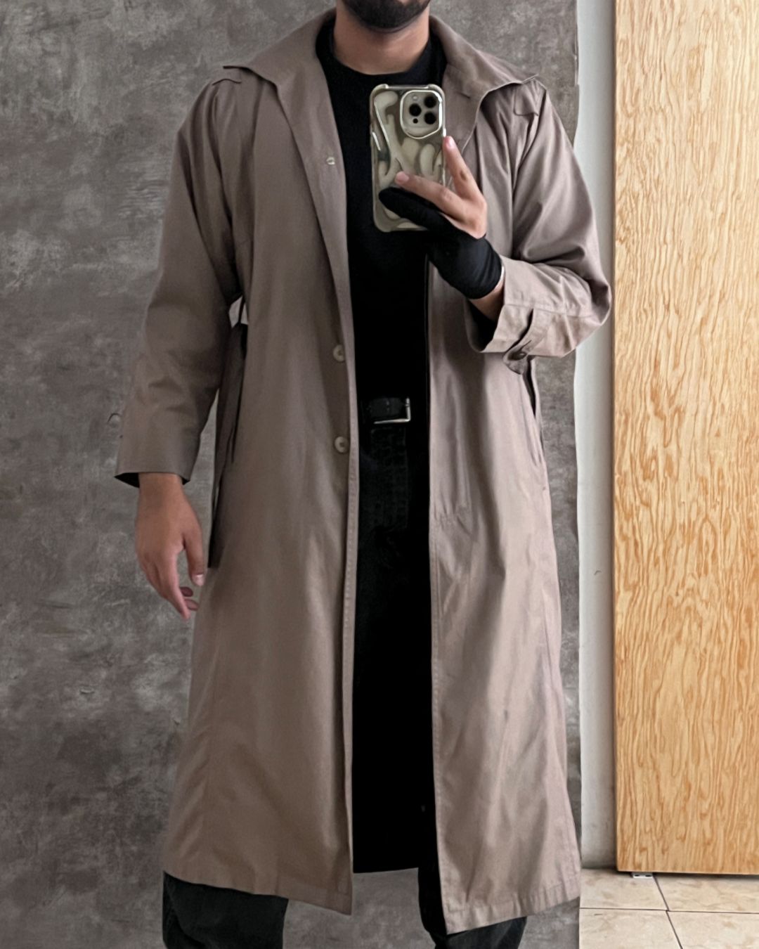 BEIGE CLASSIC GABARDINA (S)