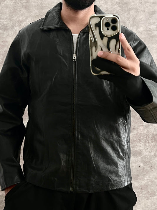 GAP Leather Jacket (L)