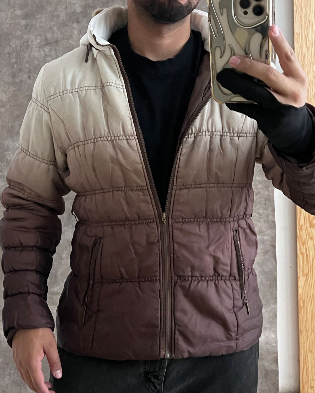 PUFFER SHADED JACKET (S)