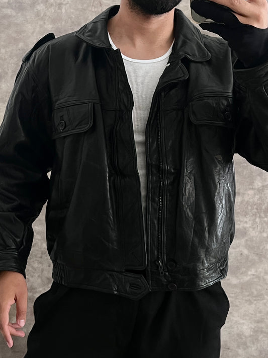 Premium Leather Jacket (L)