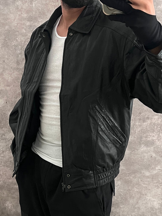 Bomber Leather jacket (M)