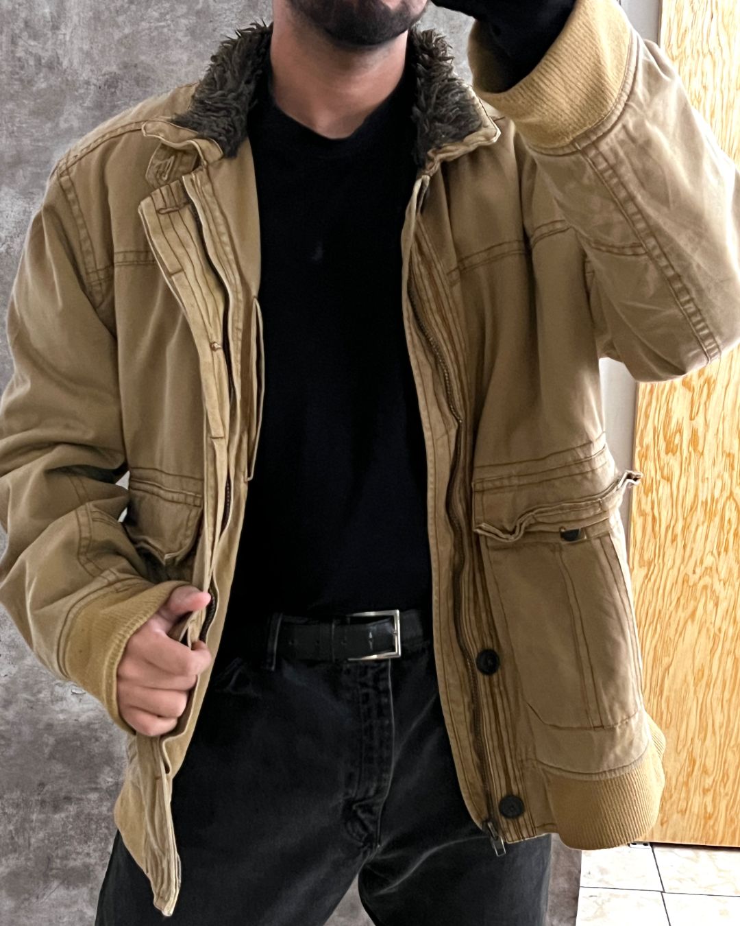 WORK SHERPA JACKET (2XL)