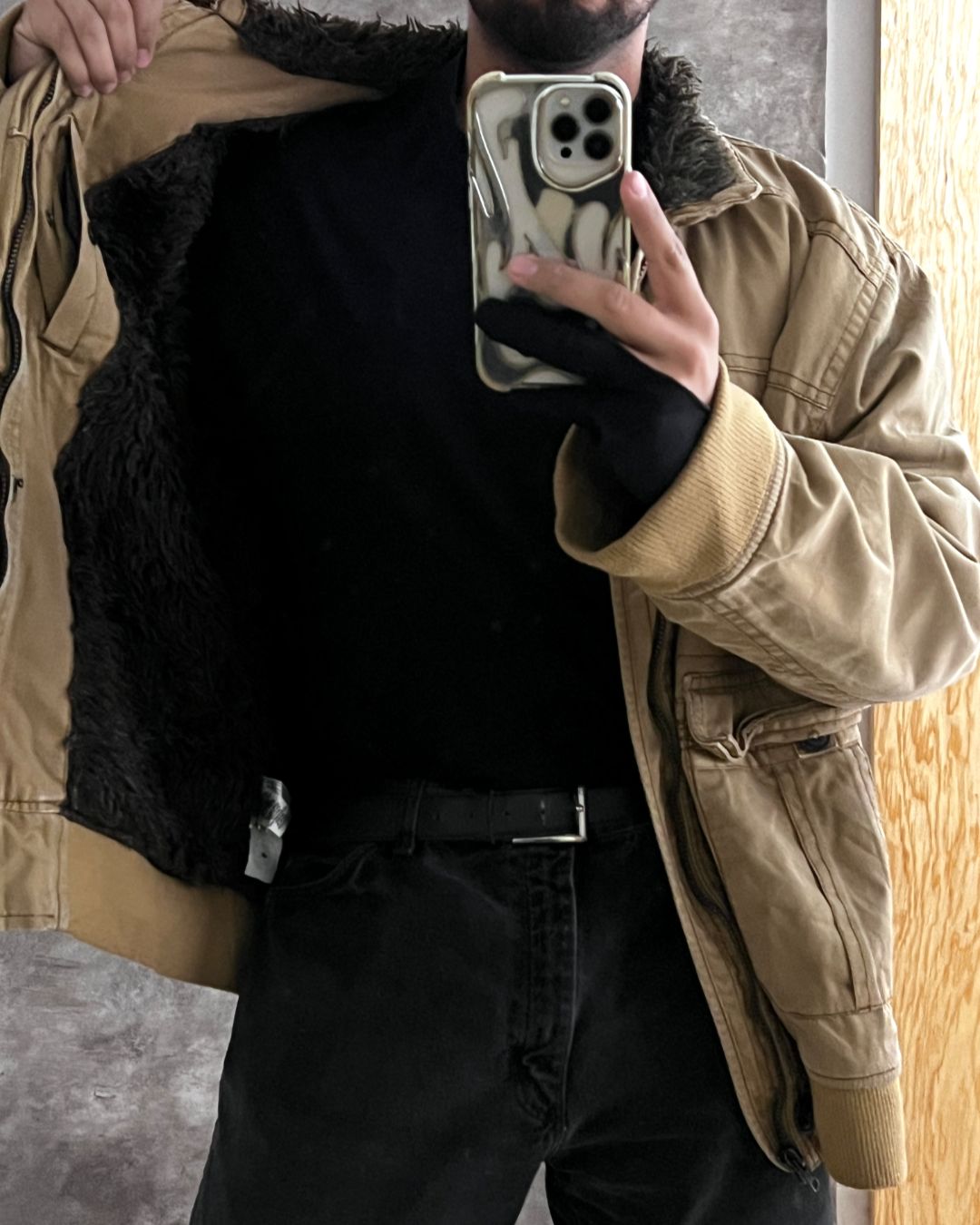 WORK SHERPA JACKET (2XL)