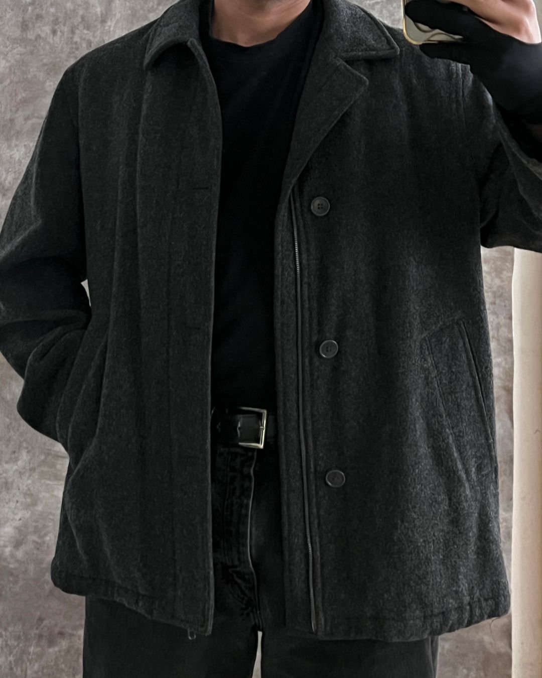 CLASSIC WOOL COAT (XL)