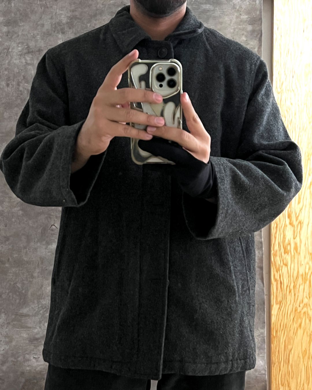 CLASSIC WOOL COAT (XL)