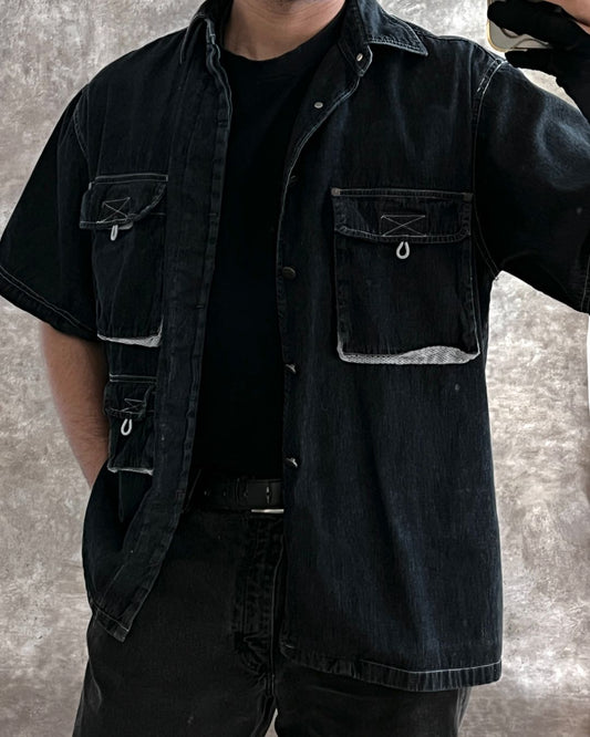 DENIM FISH SHIRT (M)