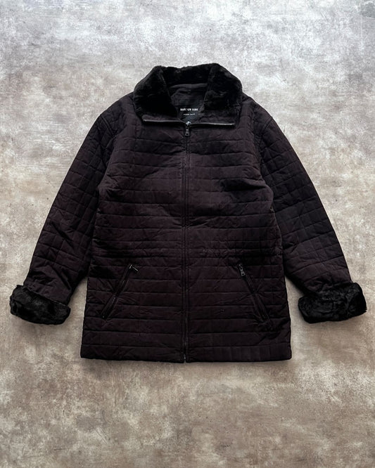 CLASSIC FAUX FUR JACKET (M)