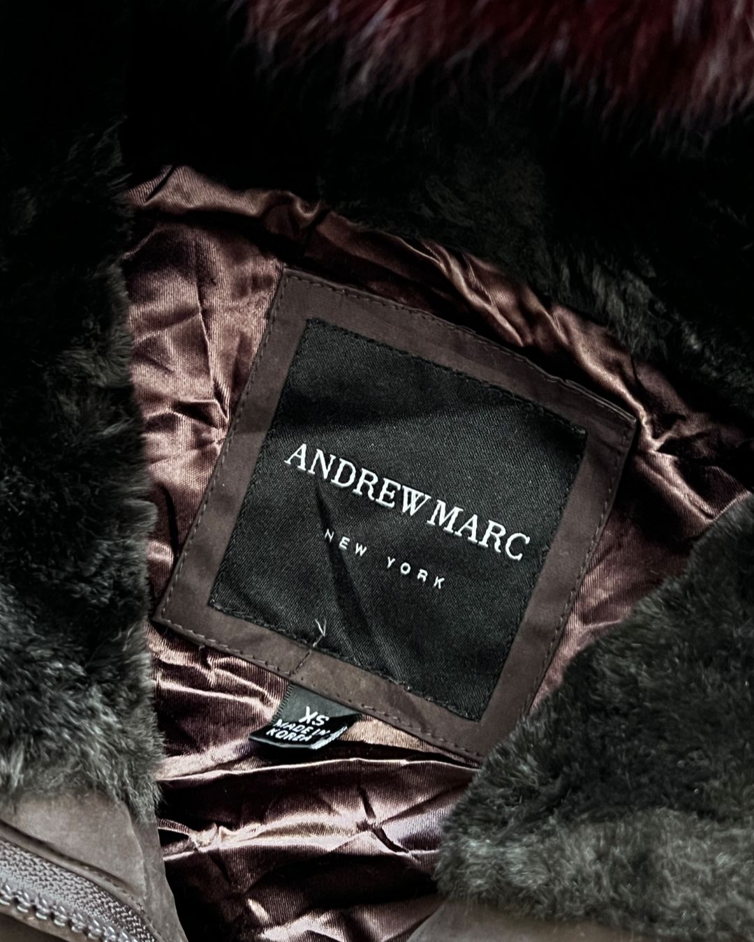 KOREAN PUFFER FOX JACKET (XS/S)