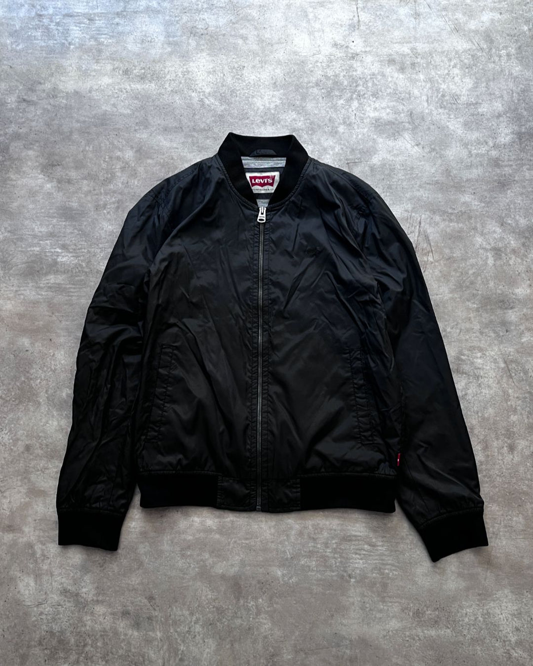 BLACK BOMBER JACKET LEVI'S (S)