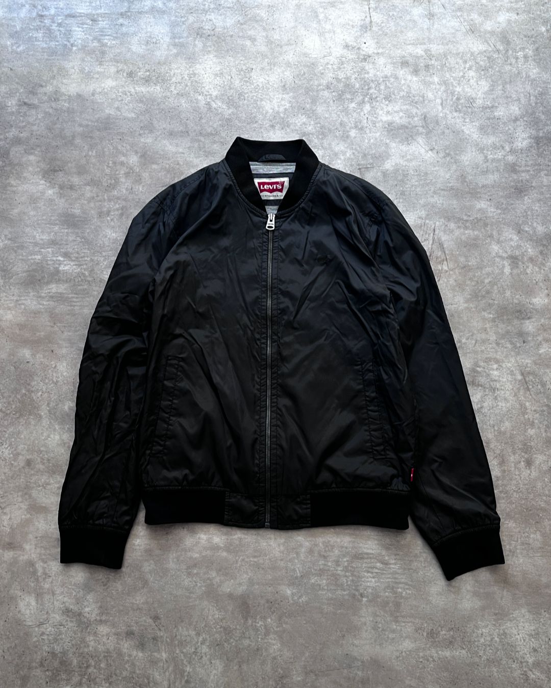 BLACK BOMBER JACKET LEVI'S (S)