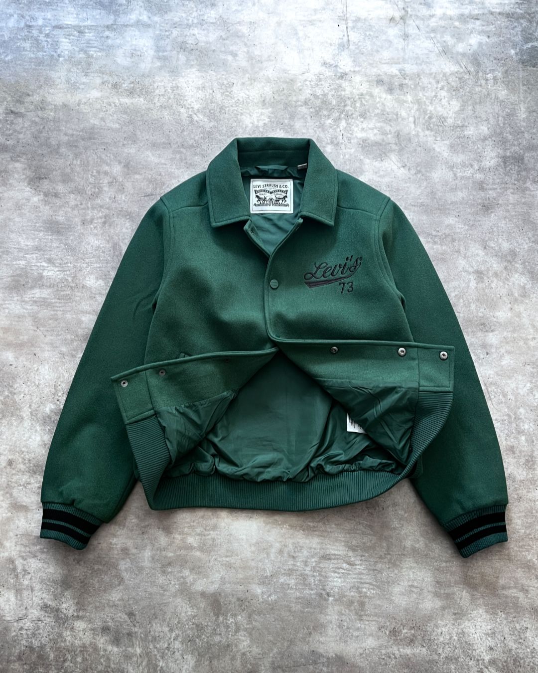 WOOL BOMBER JACKET LEVI'S (S)