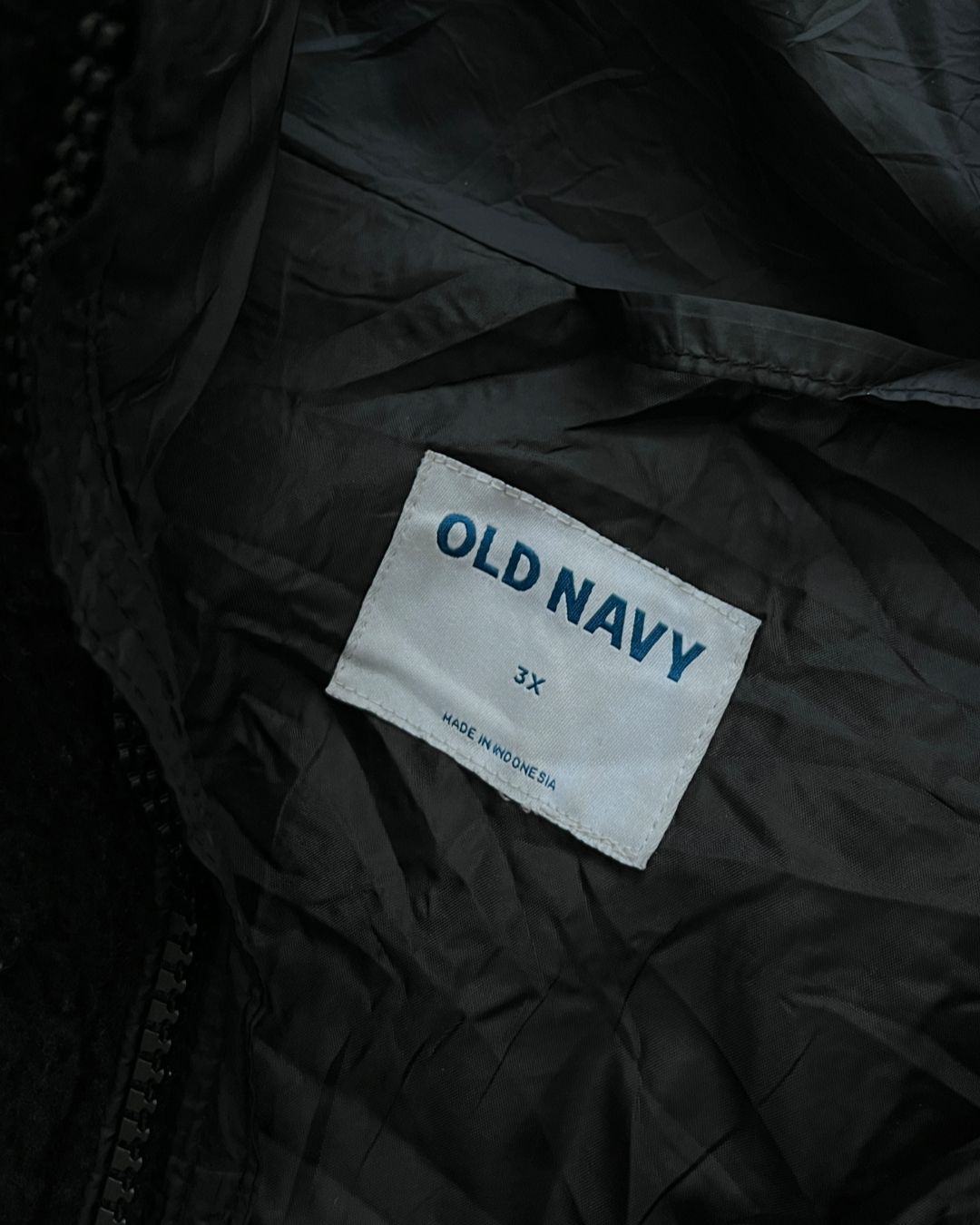 PUFFER JACKET CROPPED FIT (L)