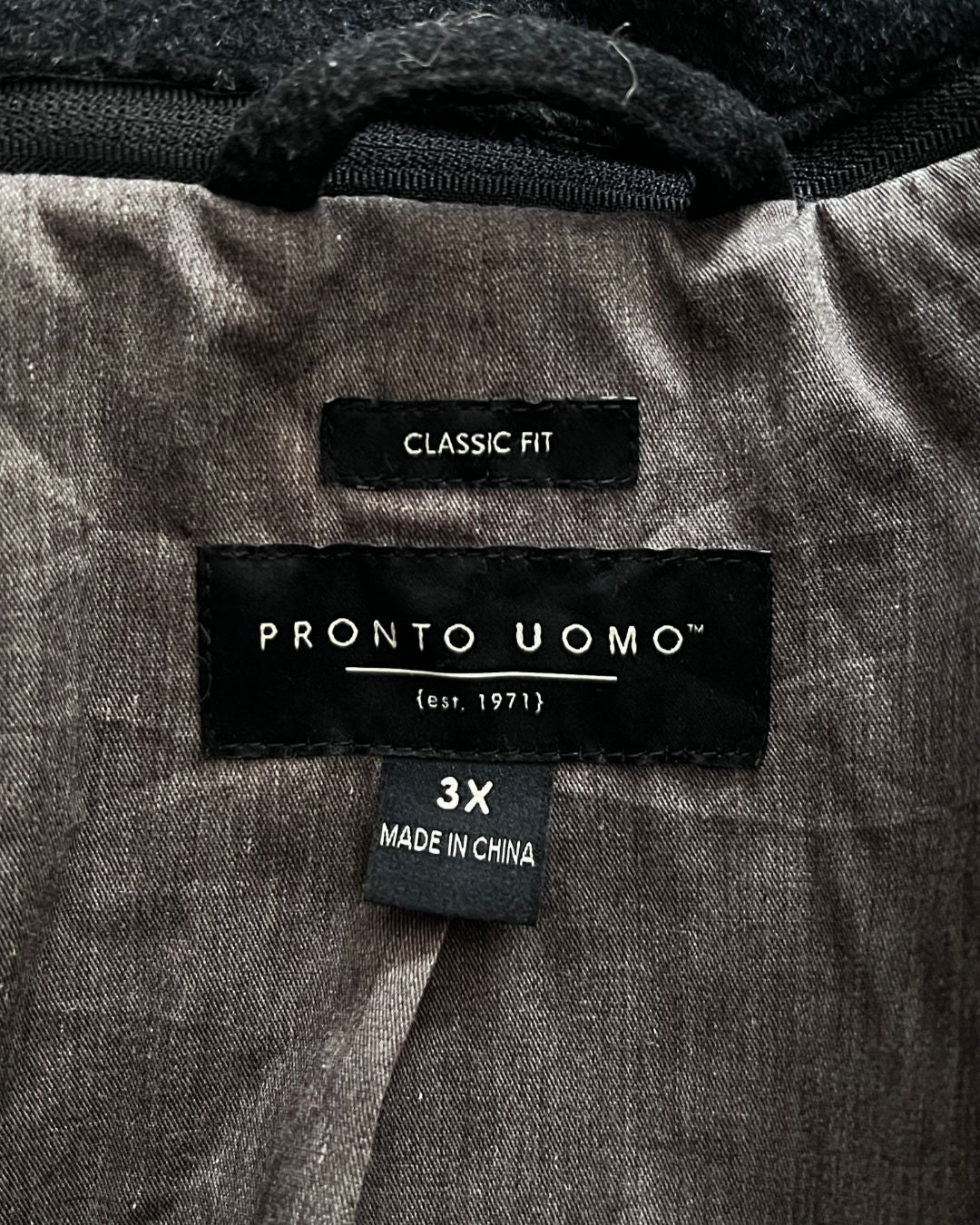 BLACK GABARDINA DOUBLE (3XL)