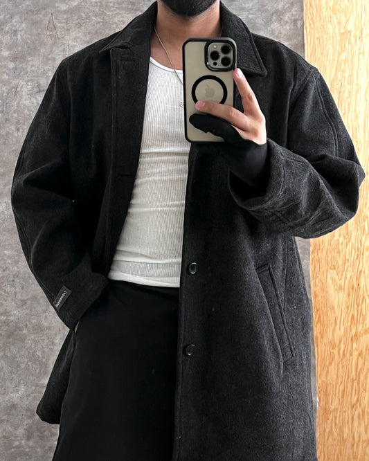 CASHMERE BLEND COAT (XL)