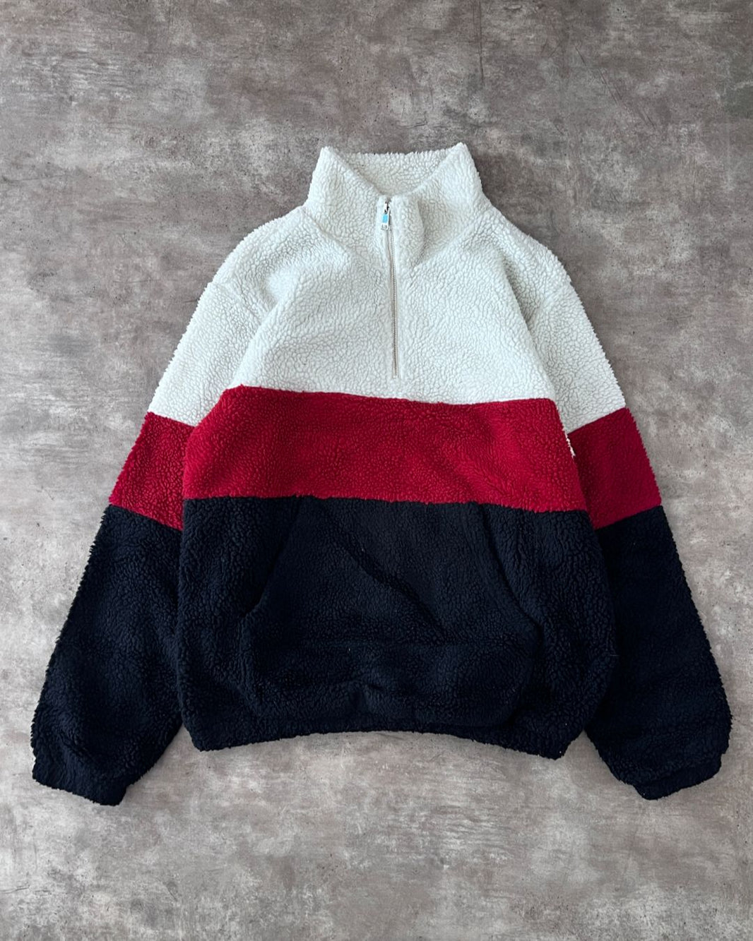 SHERPA TRICOLOR SWEATER (L)