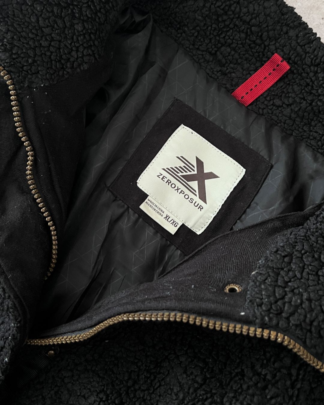SHERPA BLACK JACKET (M)