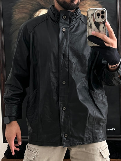 Leather Jacket Made in Korea (S/M)