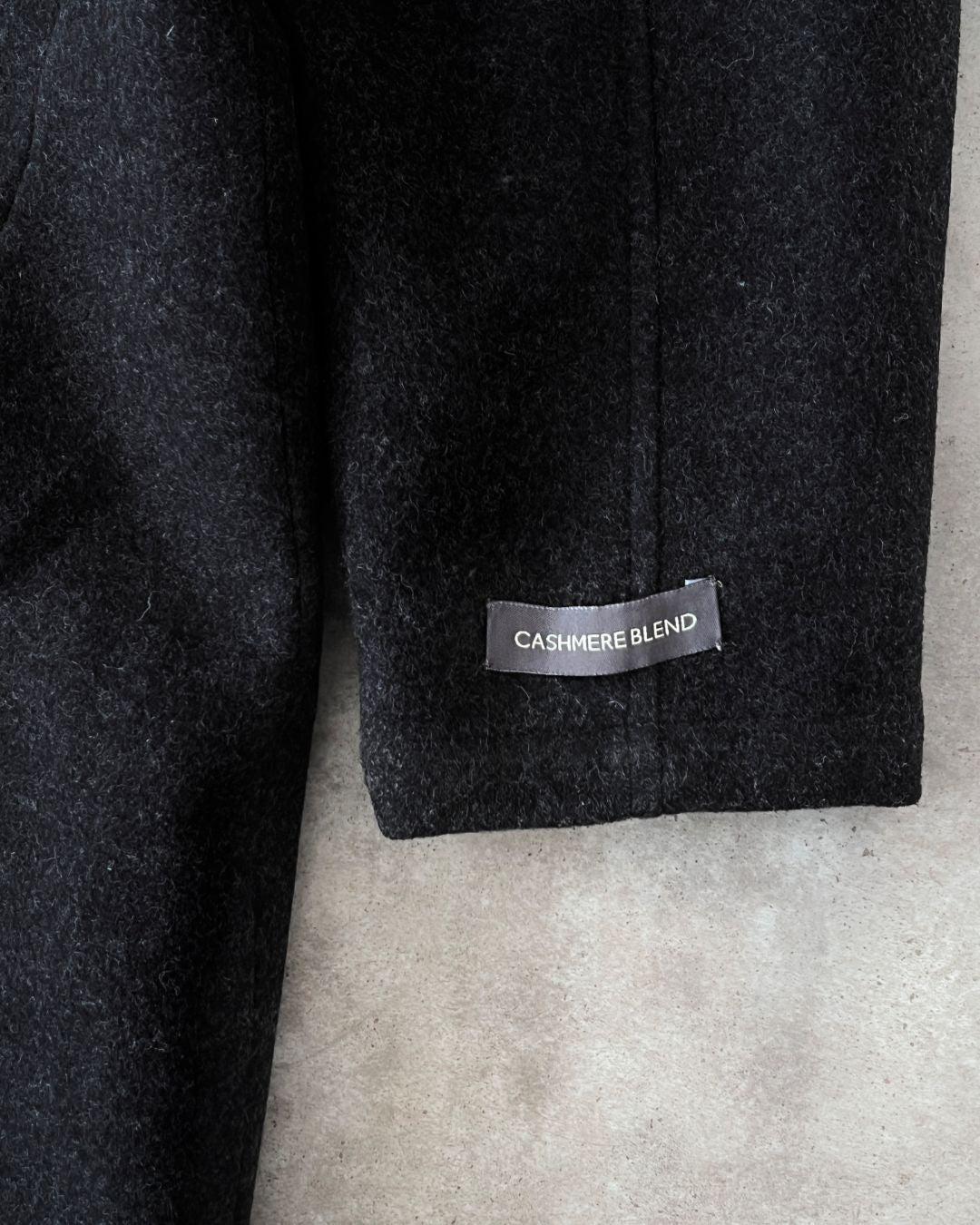 CASHMERE BLEND COAT (XL)