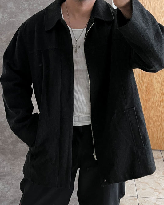 WOOL BLEND COAT (XL)