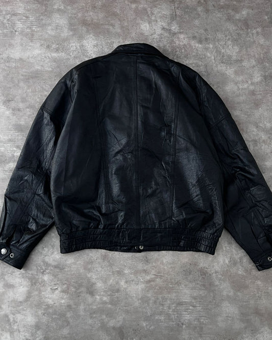 BOMBER LEATHER THERMIC JACKET (L)