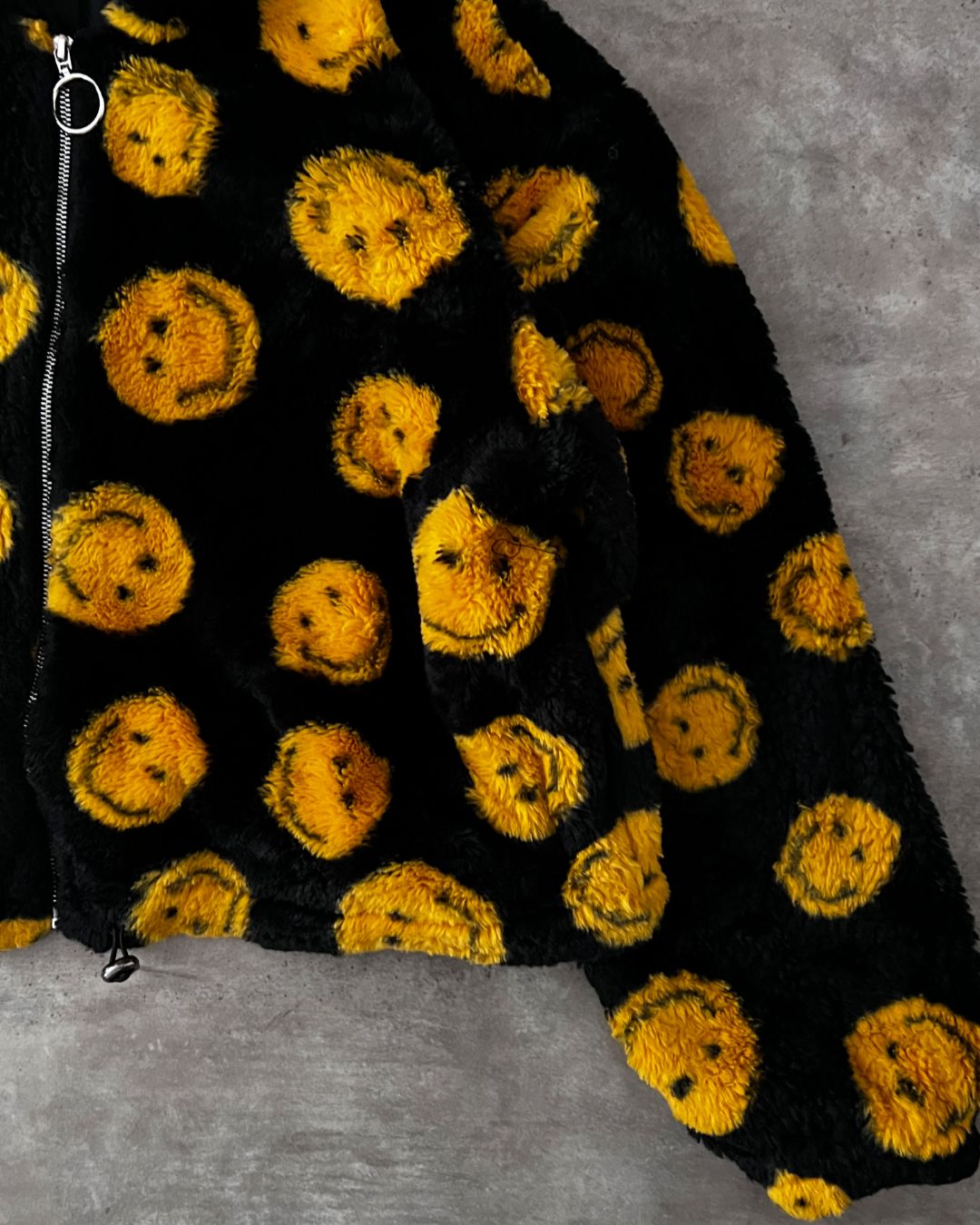 CROPPED SWEATER HAPPY FACE (S/M)