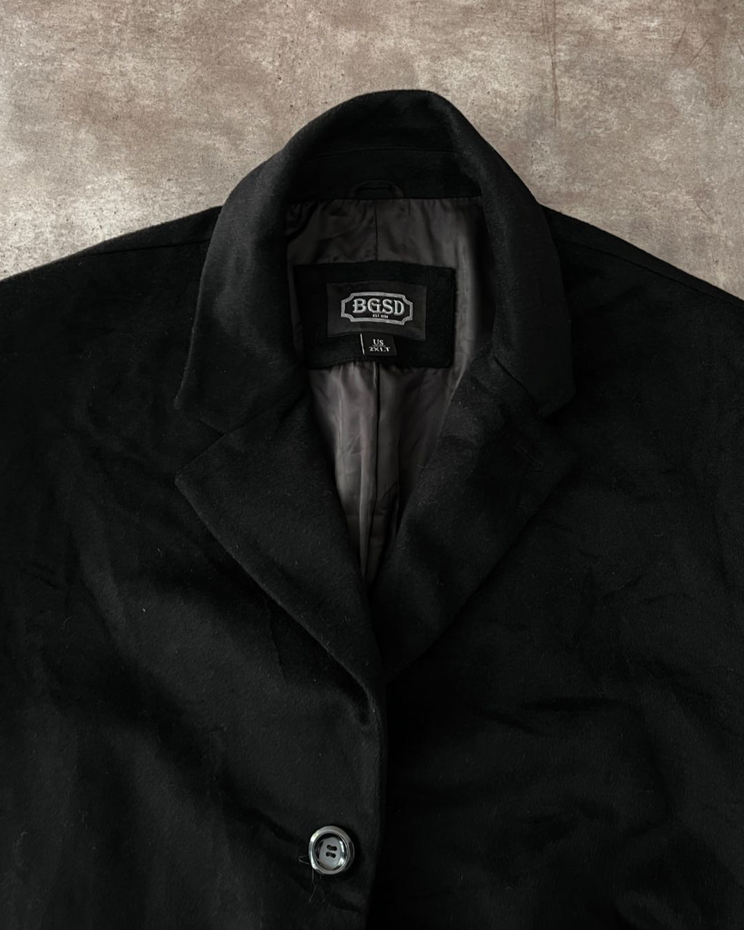 BLACK LONG GABARDINE (2XL)