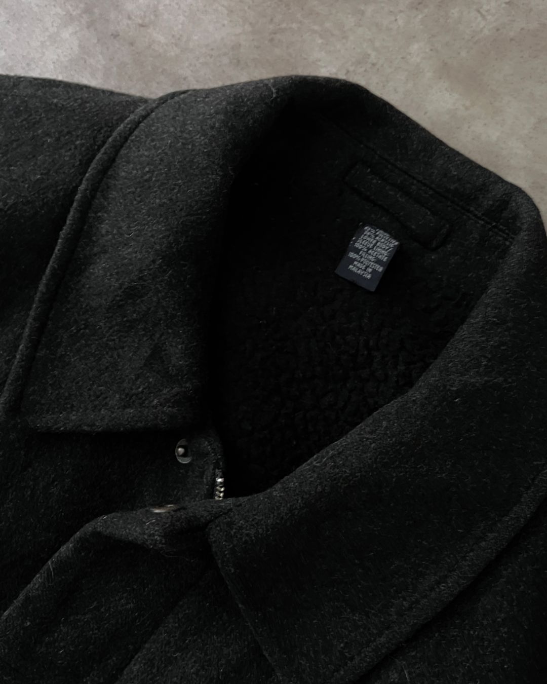 WOOL BLEND COAT (XL)