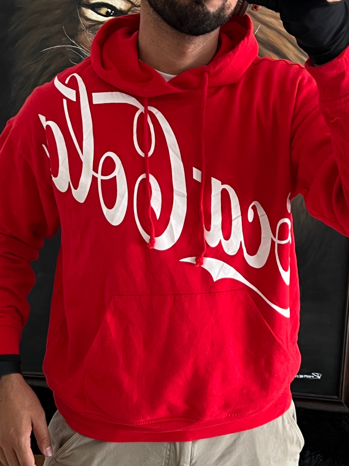 Coca-cola hoodie (M)