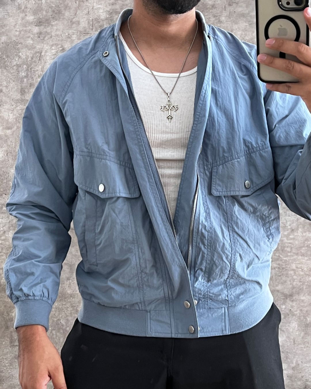 ZARA BLUE JACKET (M)
